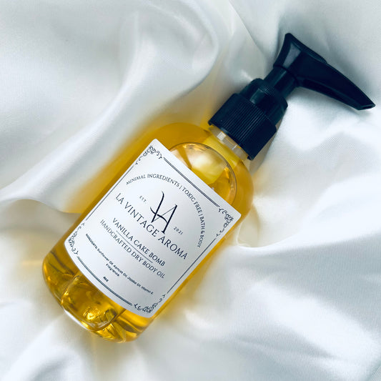 Vanilla Cake Bomb Dry Body Oil