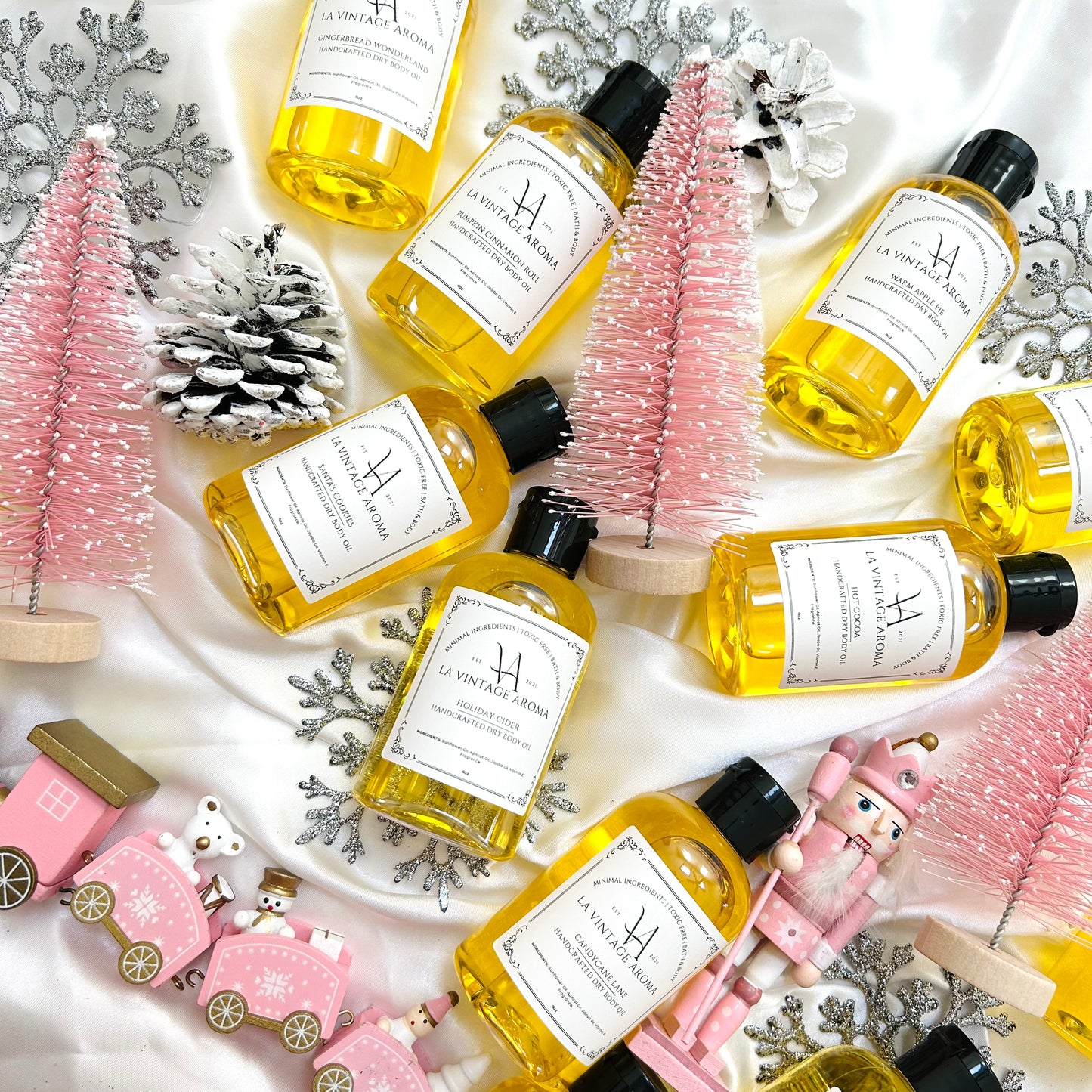 Holiday Scented Dry Body Oils