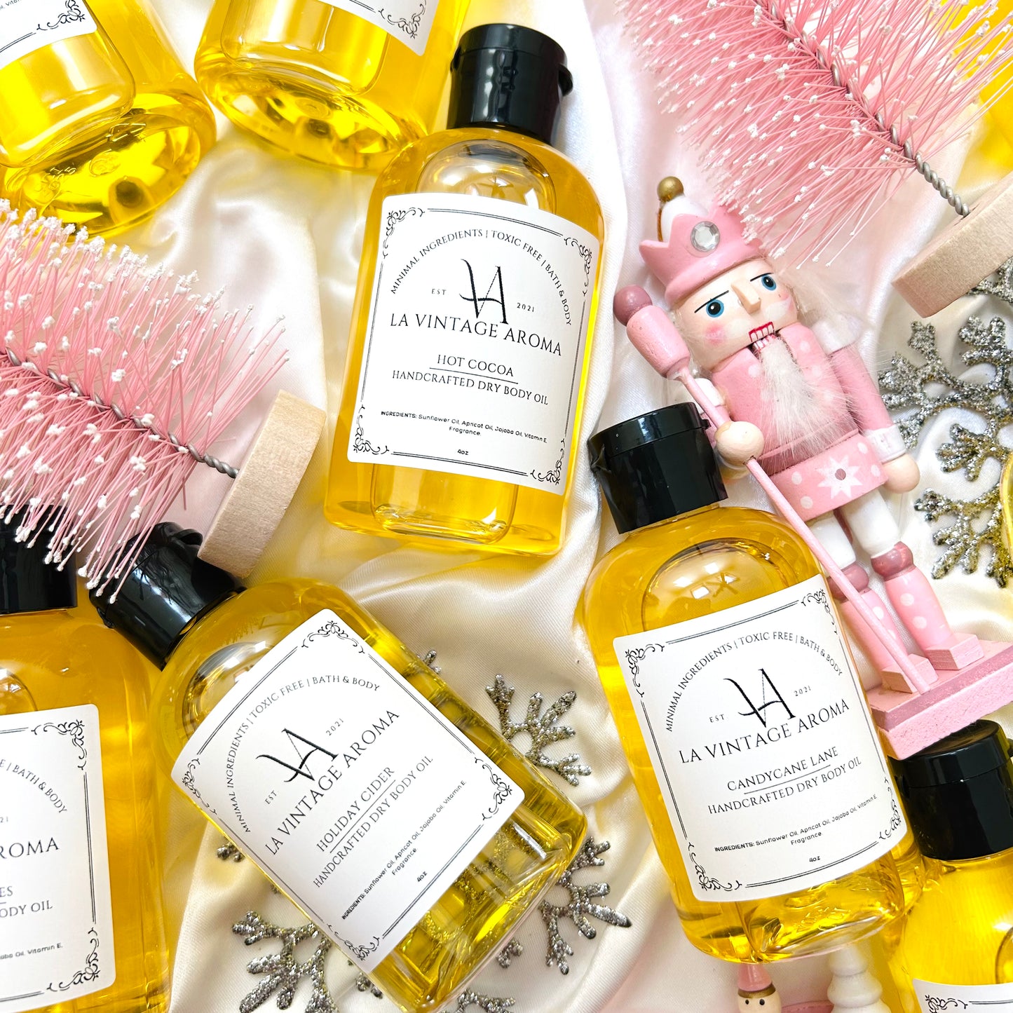 Holiday Scented Dry Body Oils