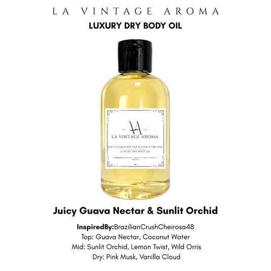 *CLEARANCE* Juicy Guava Nectar & Sunlit Orchid Dry Body Oil