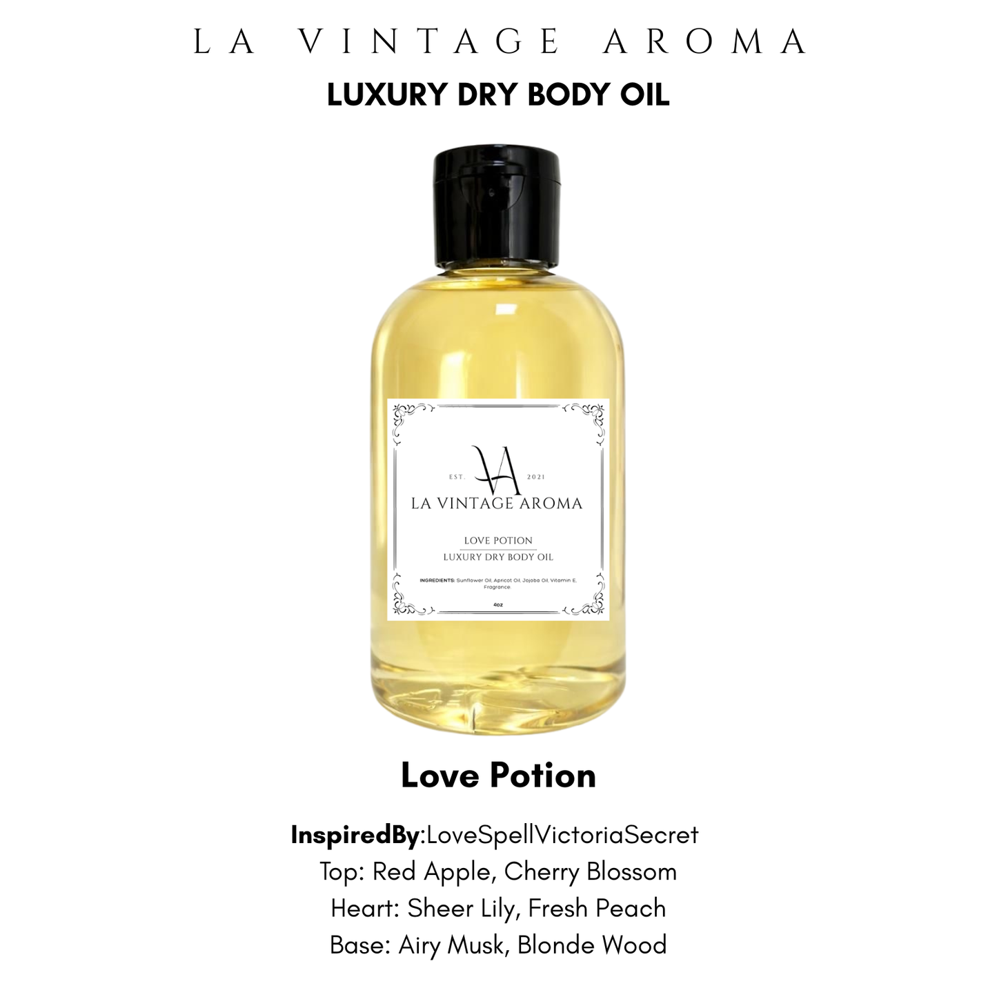 *CLEARANCE*  Love Potion Dry Body Oil