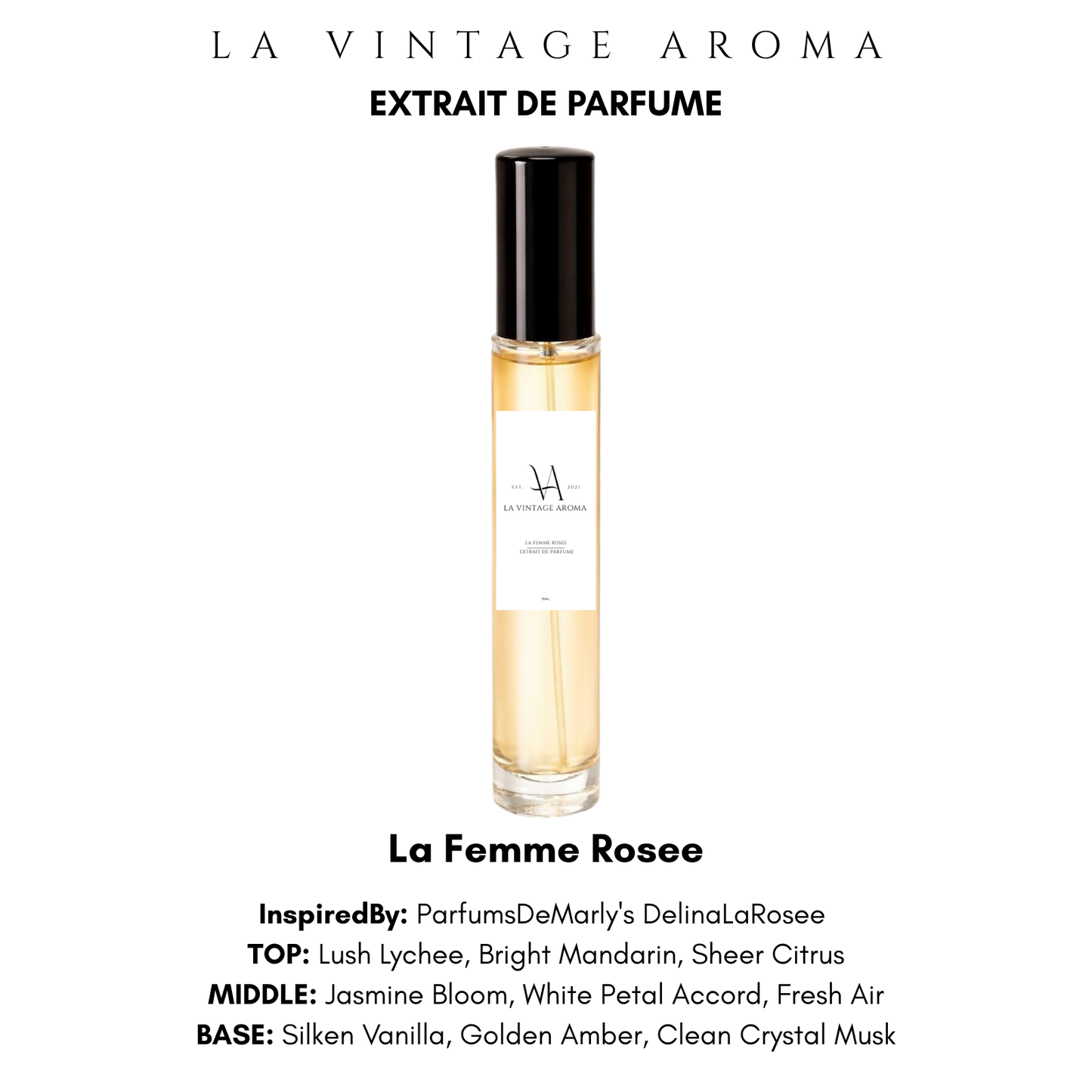 La Femme Rosee Extrait De Perfume Spray