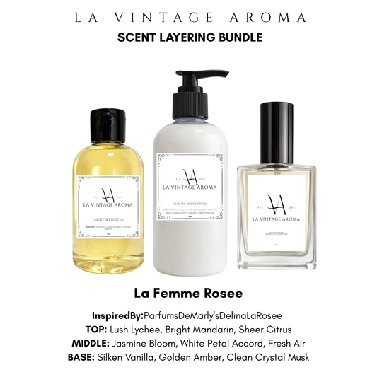 La Femme Rosee Scent Layering Bundle