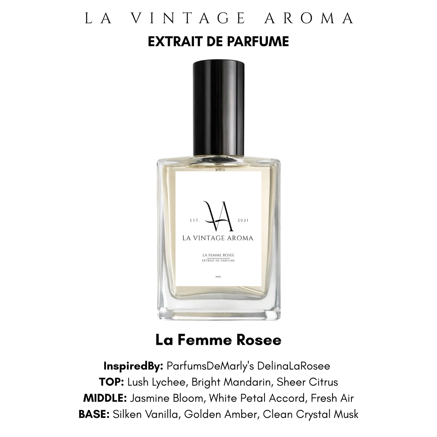 La Femme Rosee Extrait De Perfume Spray