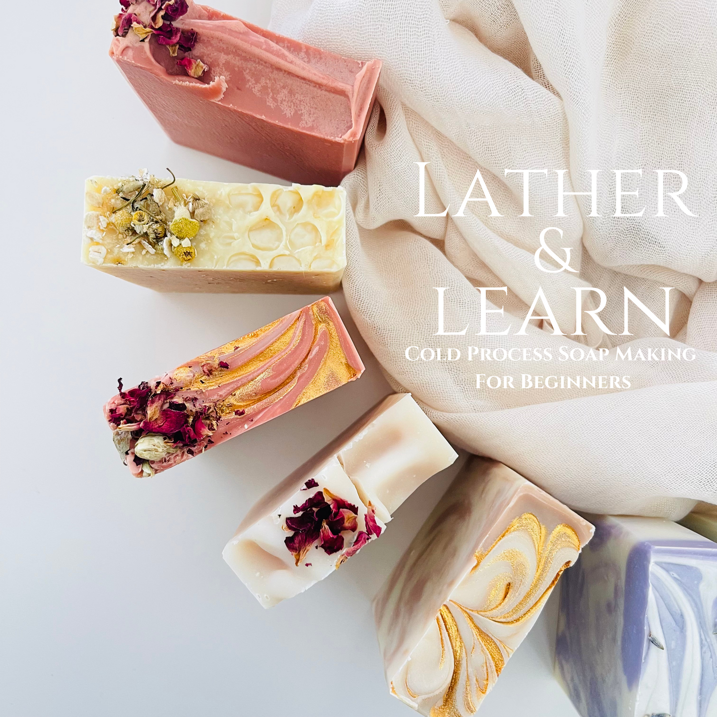 Lather & Learn: Curso De Jabón Artesanal