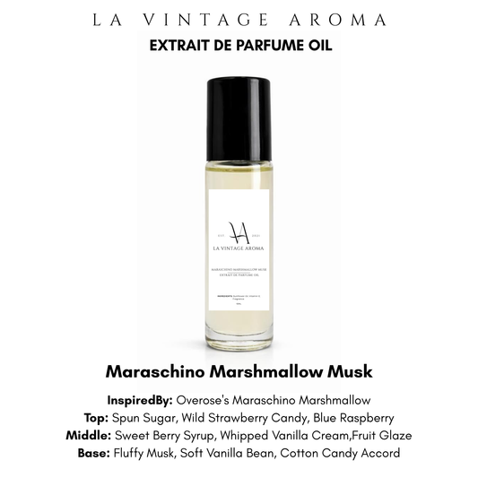 Maraschino Marshmallow Musk Extrait De Parfume Oil