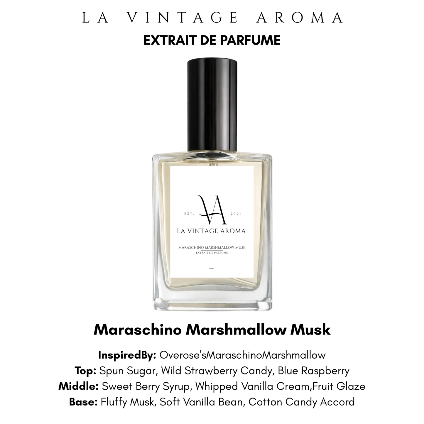 Maraschino Marshmallow Musk Extrait De Perfume Spray