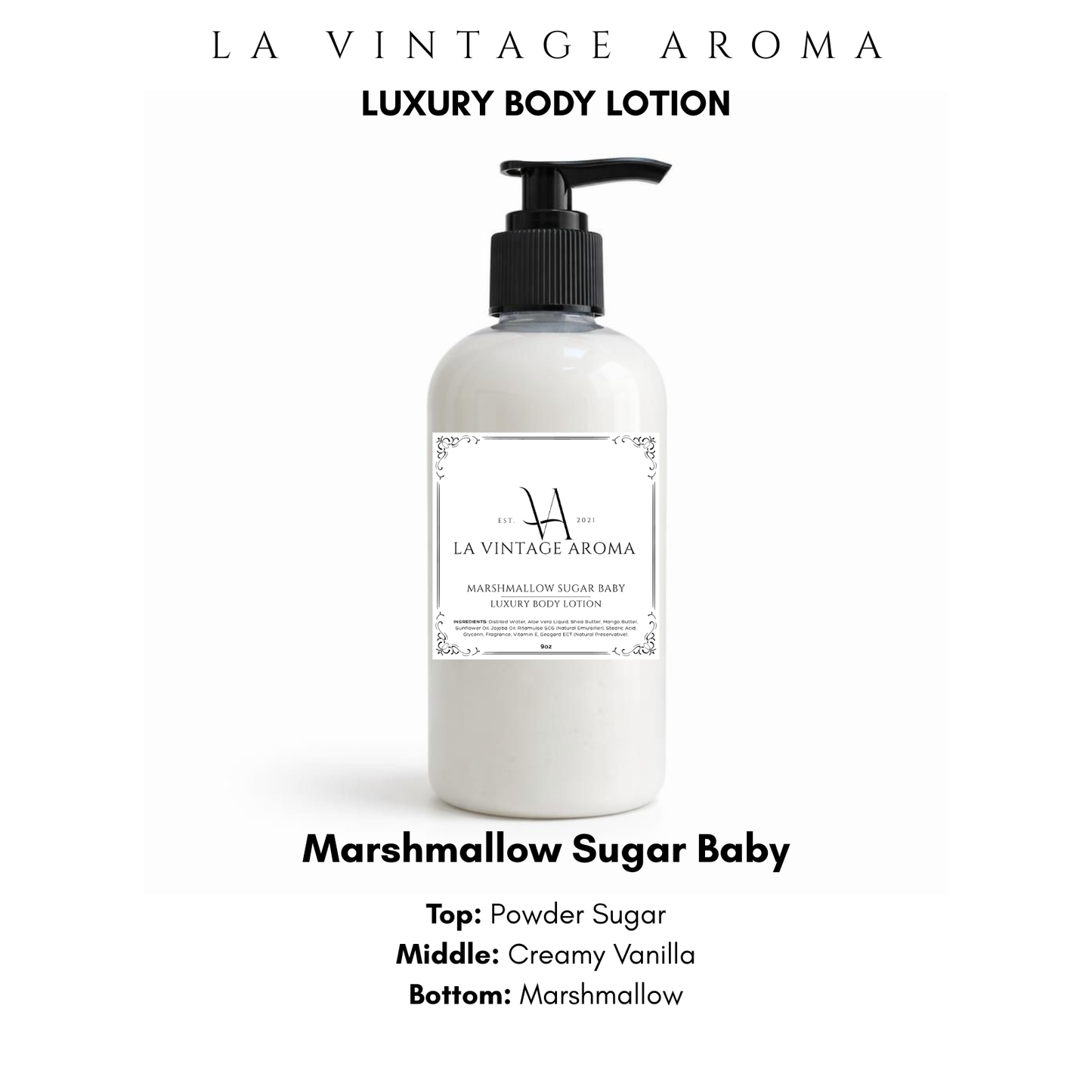 Marshmallow Sugar Baby Body Lotion