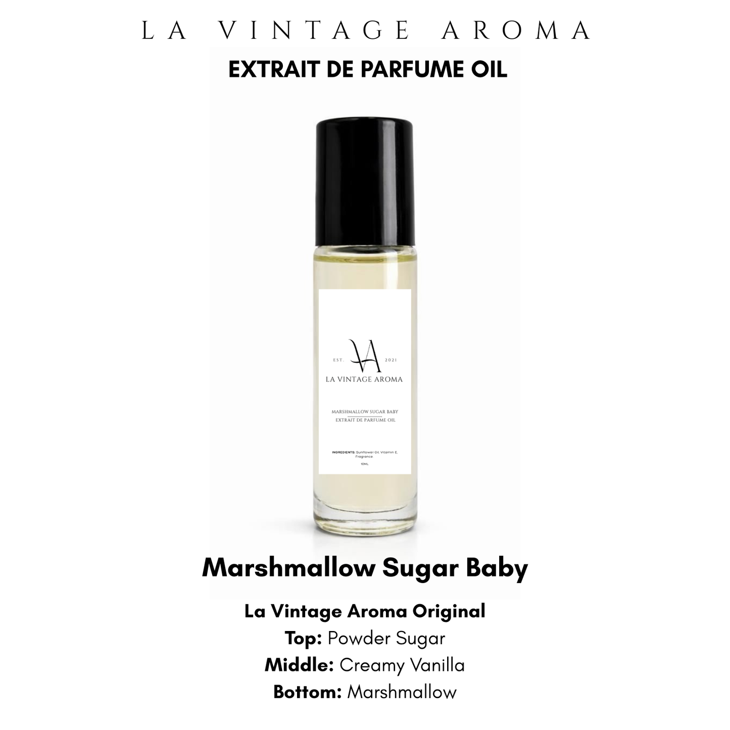 Marshmallow Sugar Baby Extrait De Parfume Oil