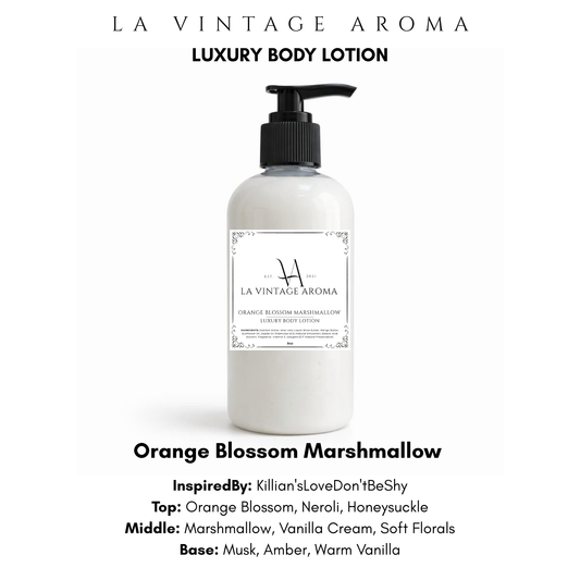 Orange Blossom Marshmallow  Body Lotion