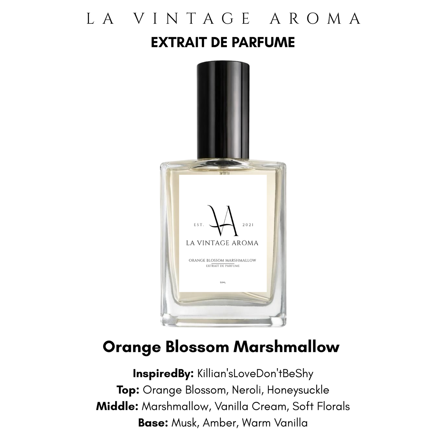 Orange Blossom Marshmallow  Extrait De Perfume Spray