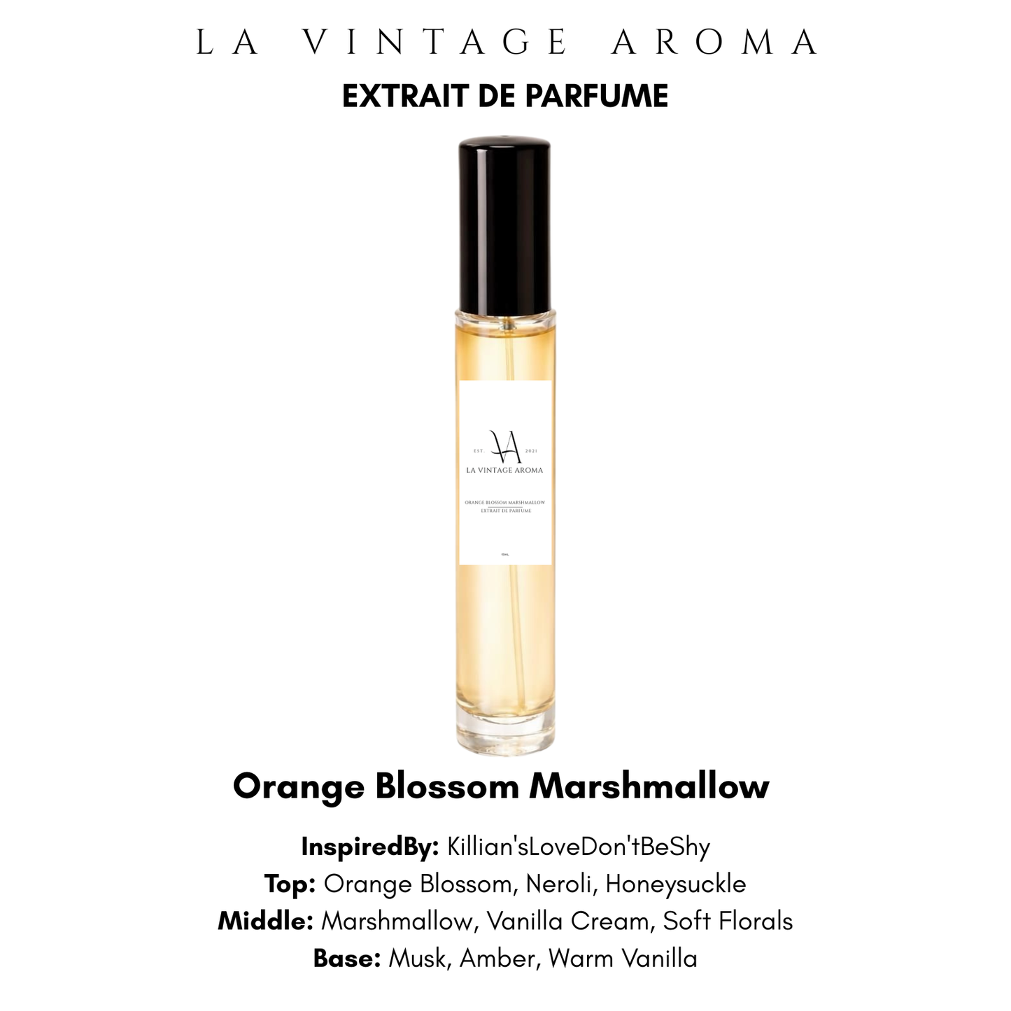Orange Blossom Marshmallow  Extrait De Perfume Spray