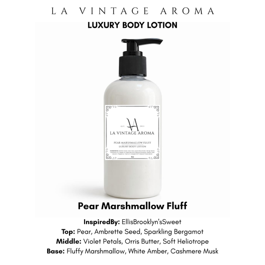 Pear Marshmallow Fluff Body Lotion