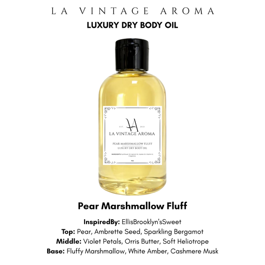 Pear Marshmallow Fluff Body Oil