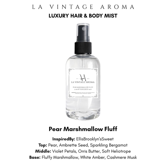 Pear Marshmallow Fluff Hair & Body Mist