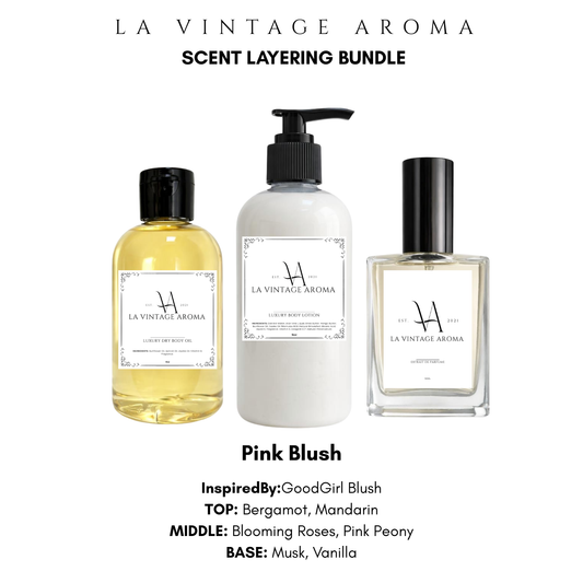 Pink Blush Scent Layering Bundle