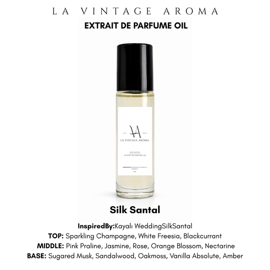 Silk Santal Extrait De Parfume Oil