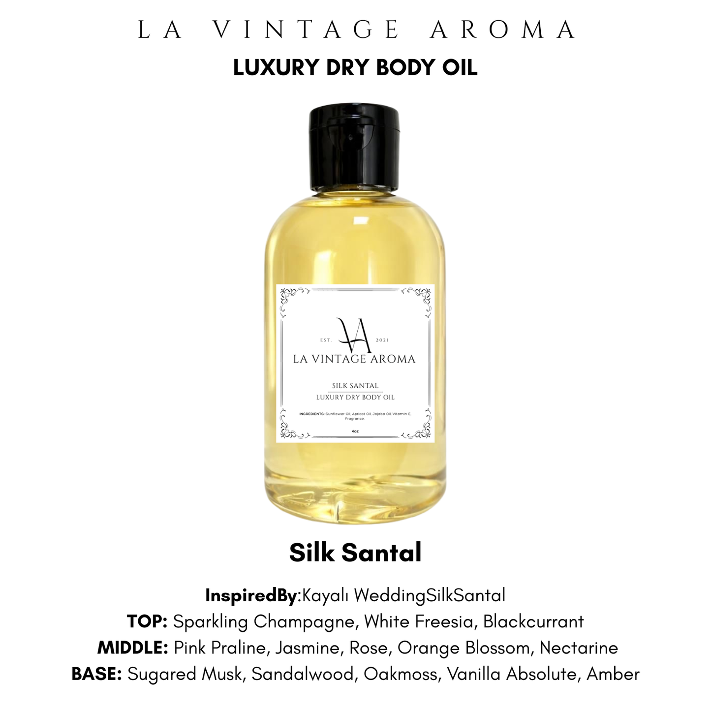 Silk Santal Dry Body Oil