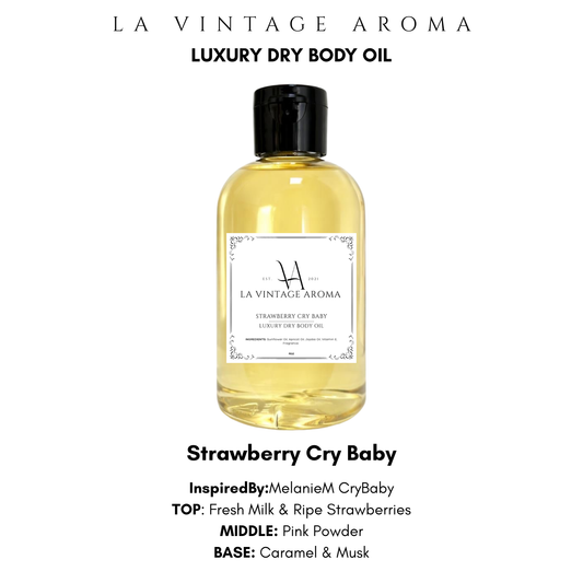 Strawberry Cry Baby Dry Body Oil
