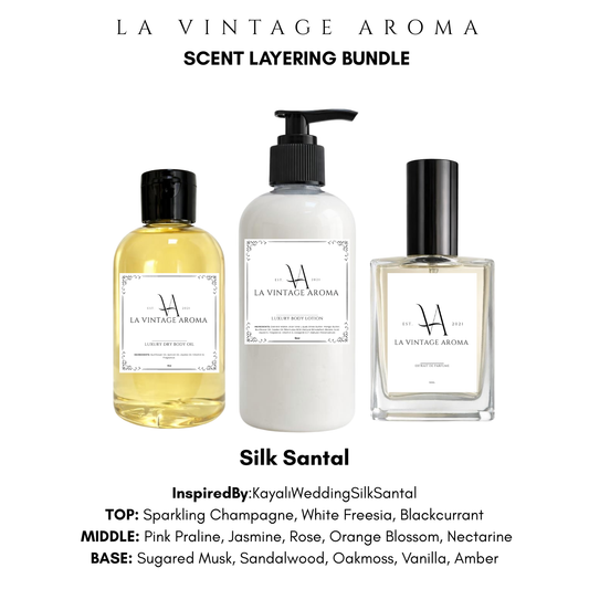 Silk Santal Scent Layering Bundle