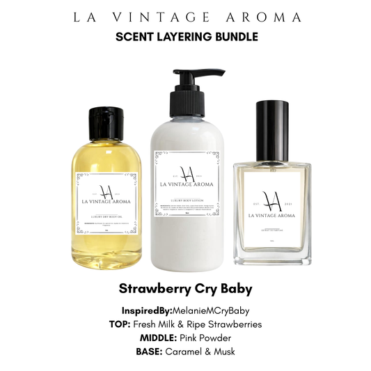 Strawberry Cry Baby Scent Layering Bundle