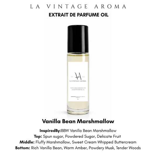 Vanilla Bean Marshmallow  Extrait De Parfume Oil