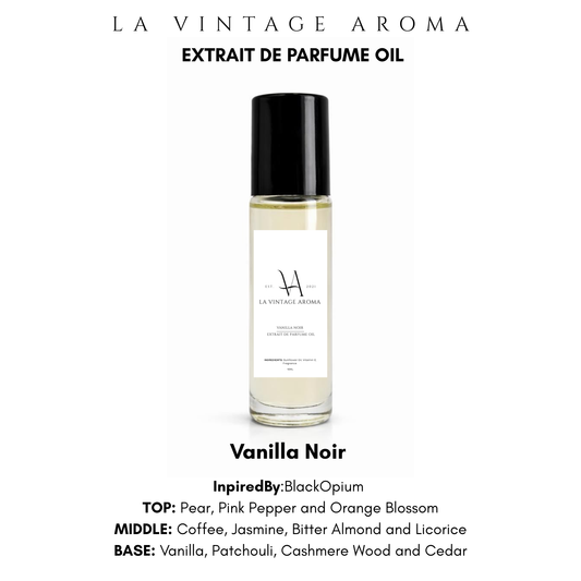Vanilla Noir Extrait De Parfume Oil