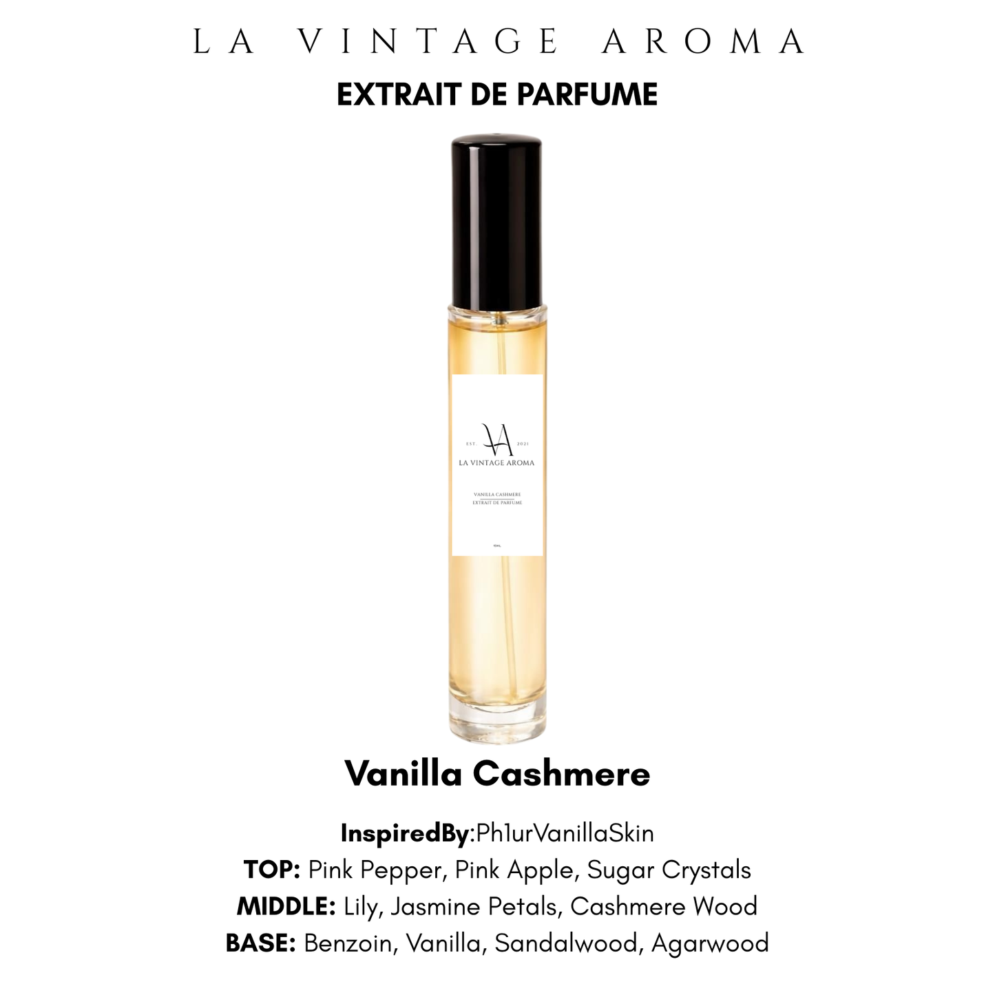 Vanilla Cashmere Extrait De Perfume Spray