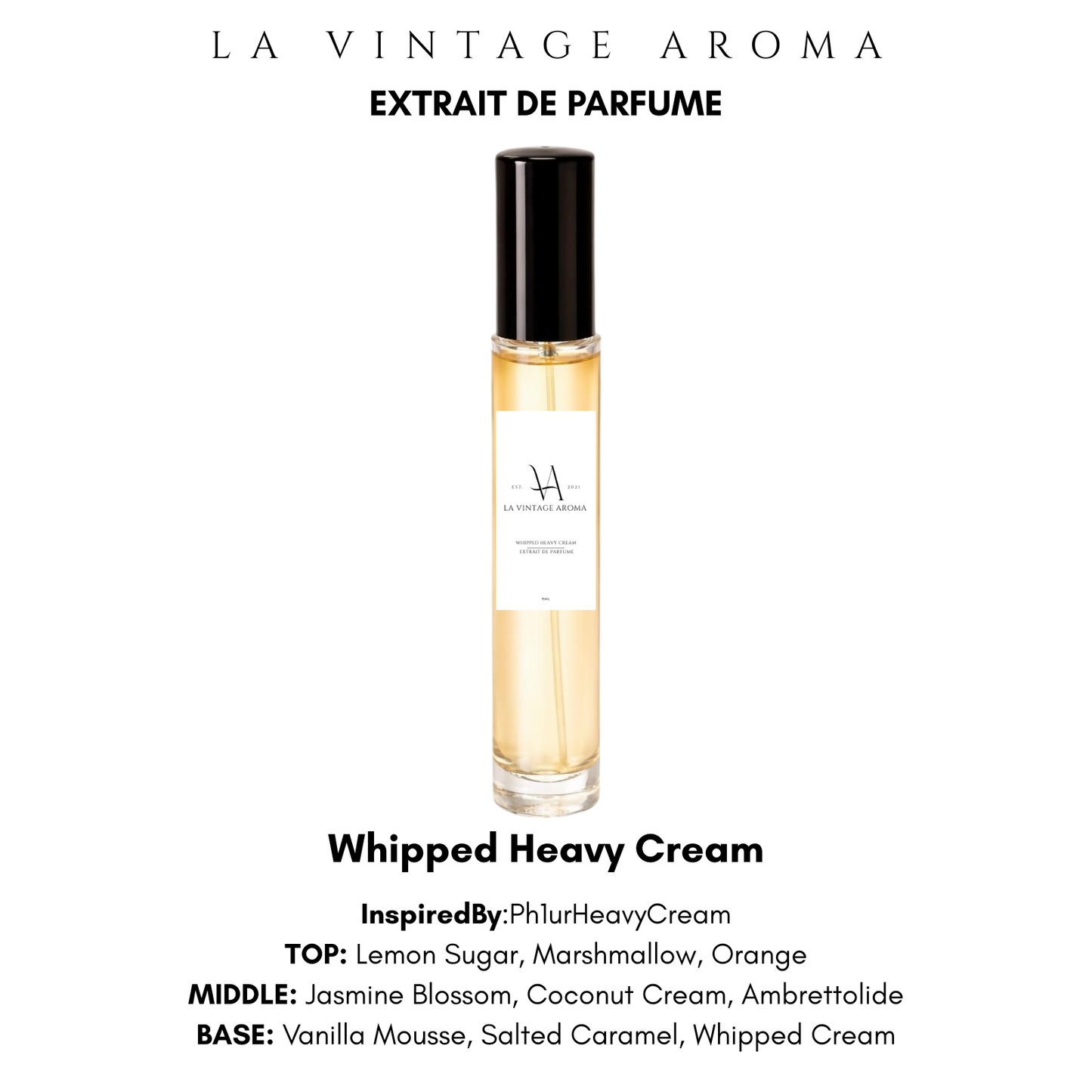 Whipped Heavy Cream Extrait De Perfume Spray