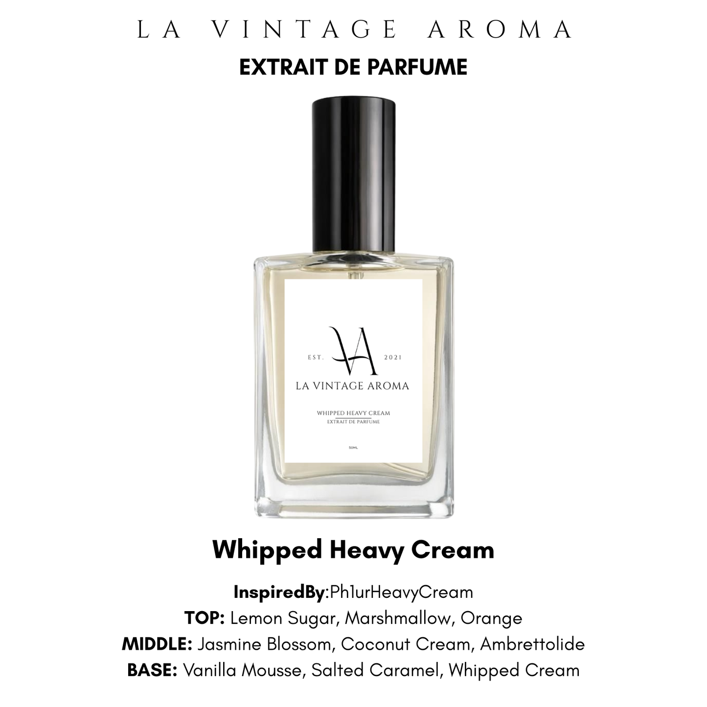 Whipped Heavy Cream Extrait De Perfume Spray